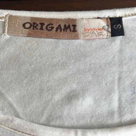 Origami by Vivien Size Small NWT $78 Tunic - Picture 2 of 8